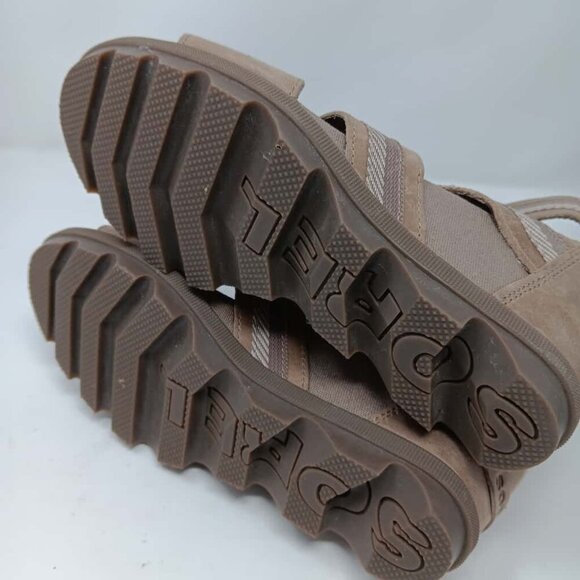 SOREL Joanie II Ghillie Lace Wedge Sandal Brown Size 8 US - Picture 5 of 6